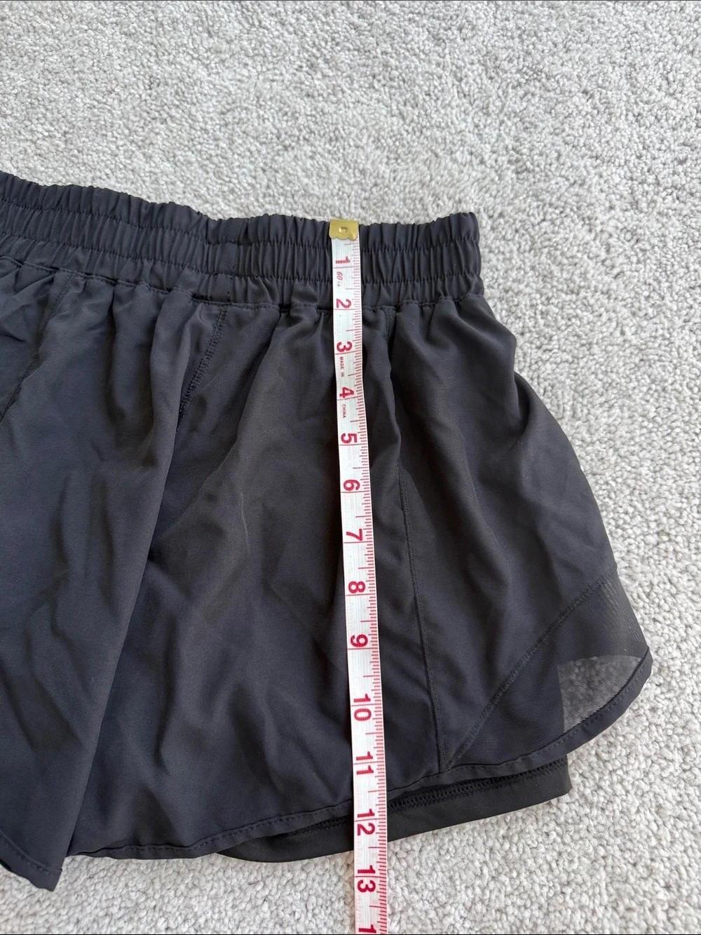 Lululemon DUP Black Women's - Lightweight athletic shorts Size  XS-Small